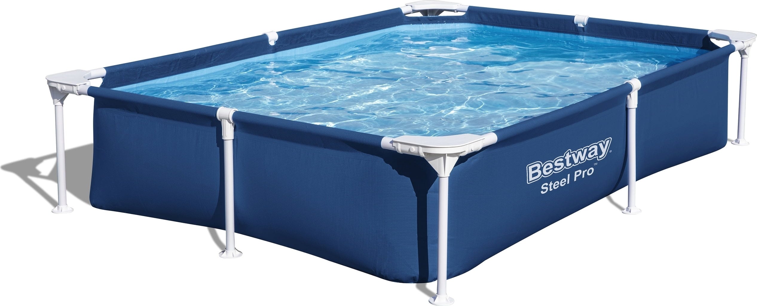 Steel Pro™ Frame Pool ohne Pumpe 221 x 150 x 43 cm