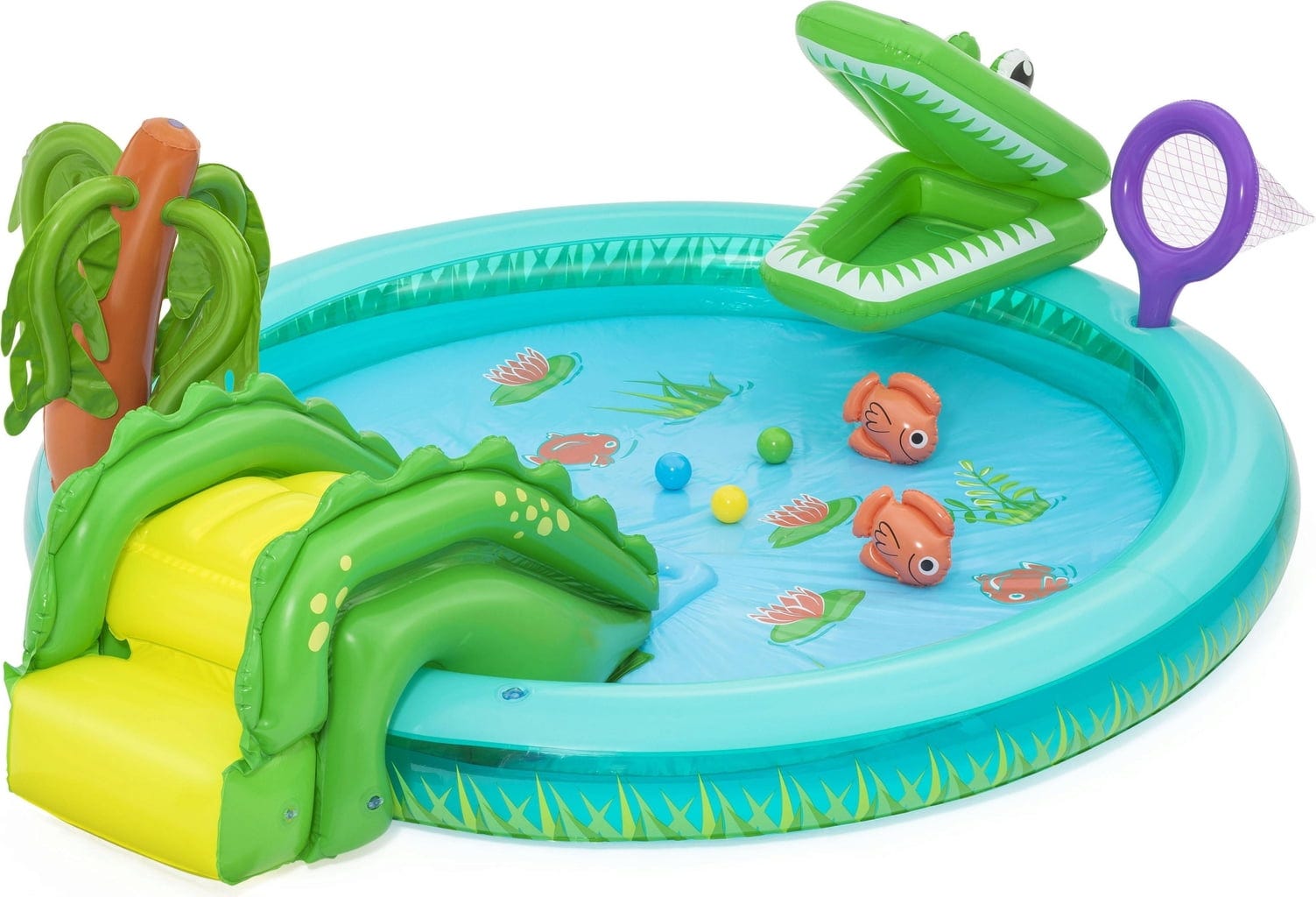 Wasserspielcenter Krokodil 224 x 181 x 72 cm