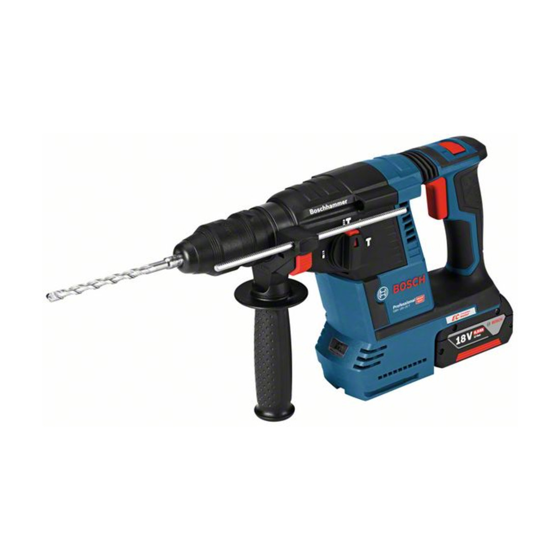 Bosch Akku-Bohrhammer mit SDS plus GBH 18V-26 F mit 2 x 5