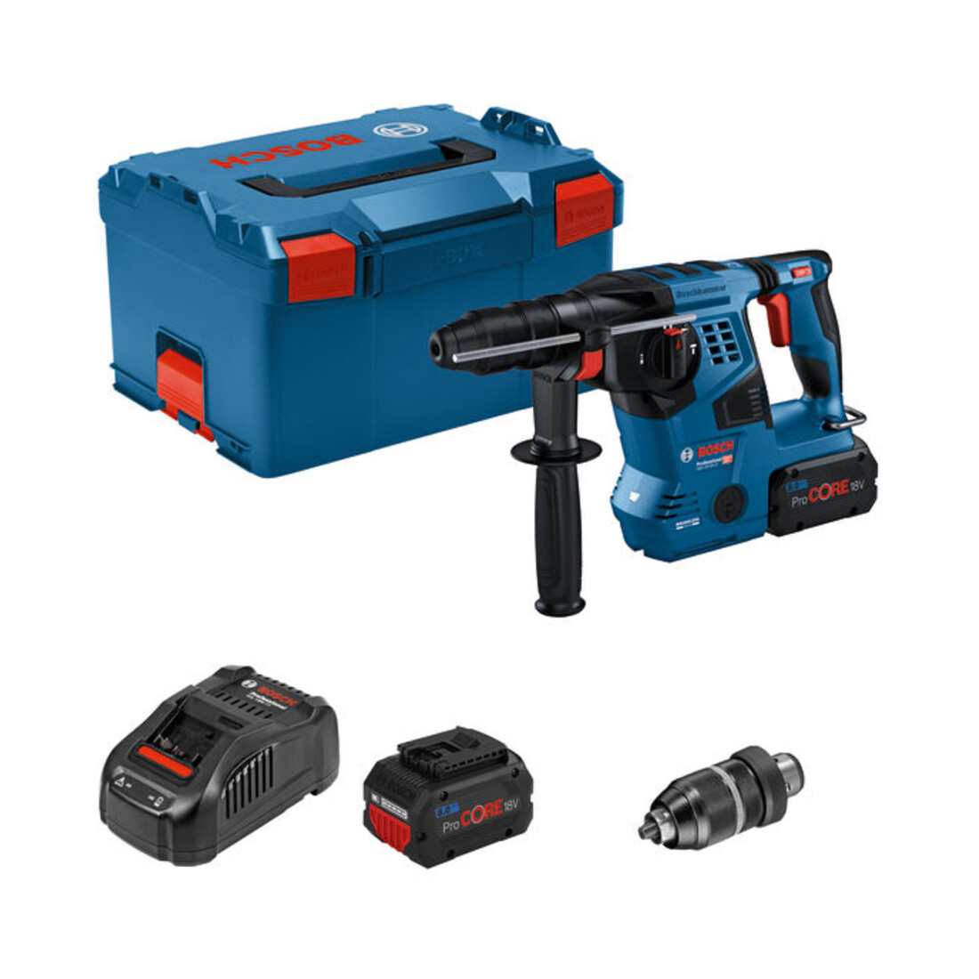 Bosch Akku-Bohrhammer mit SDS plus GBH 18V-28 CF