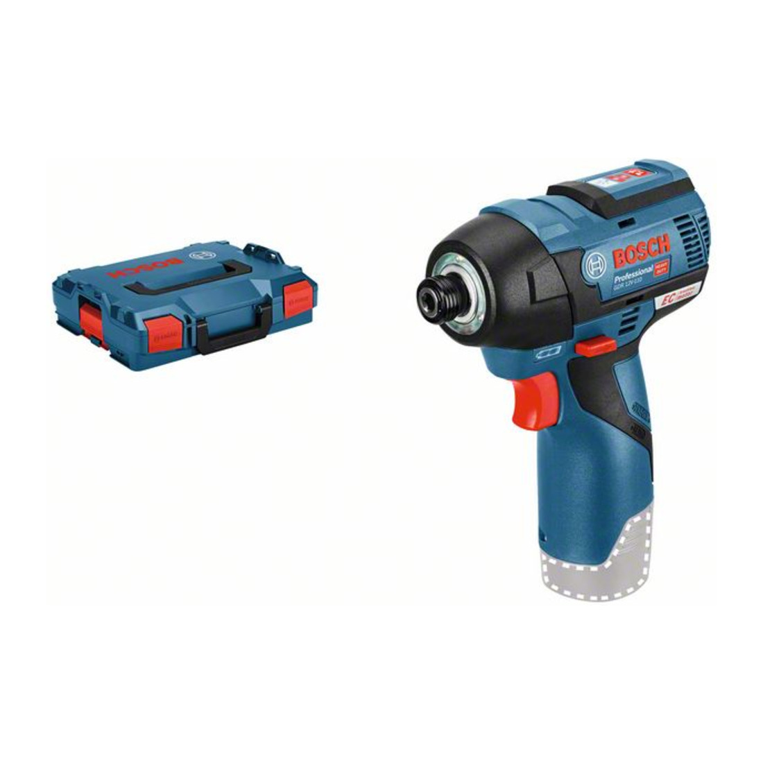 Bosch Akku-Drehschlagschrauber GDR 12V-110 Solo Version L-BOXX