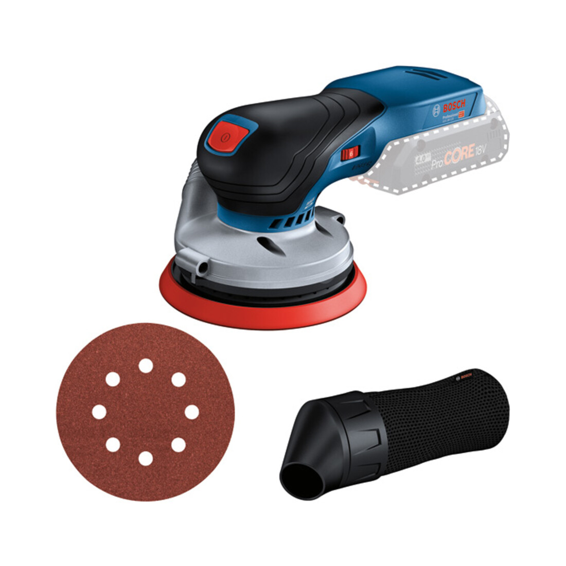 Bosch Akku-Exzenterschleifer GEX 18V-125