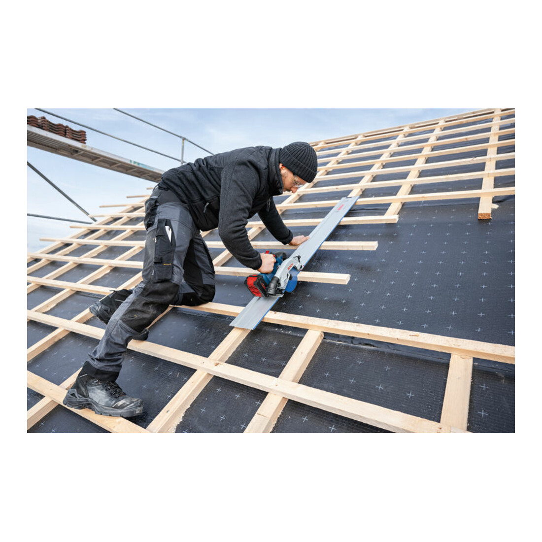 Bosch Akku-Kreissäge GKS 18V-57-2 GX mit L-BOXX – Bild 3