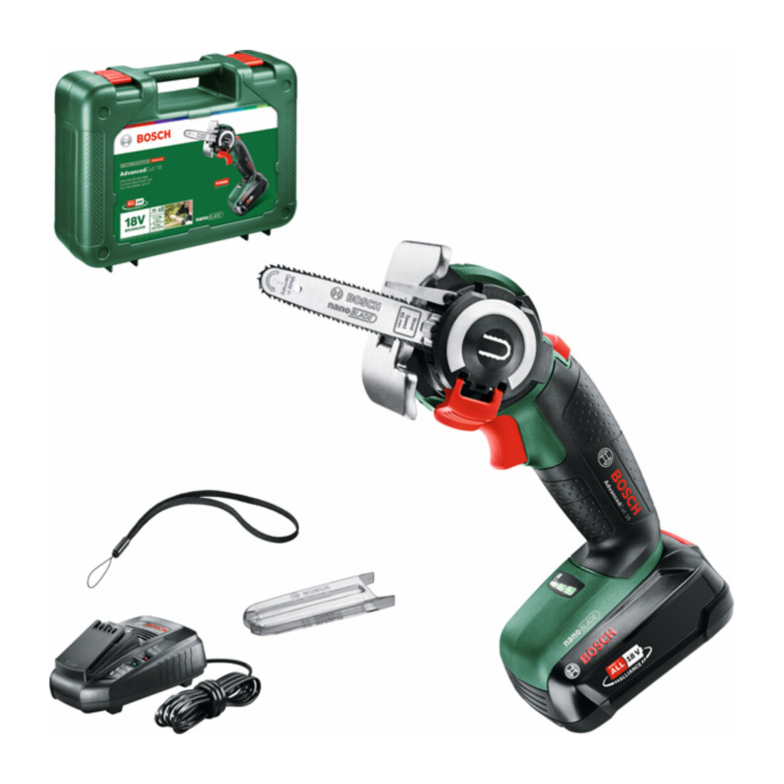 Bosch Akku-Säge AdvancedCut 18 mit NanoBlade-Technologie