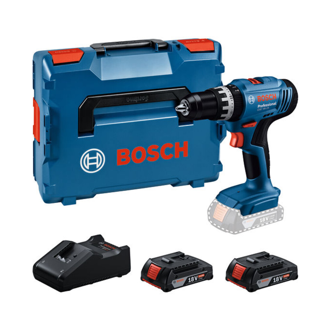 Bosch Akku-Schlagbohrschauber GSB 18V-25