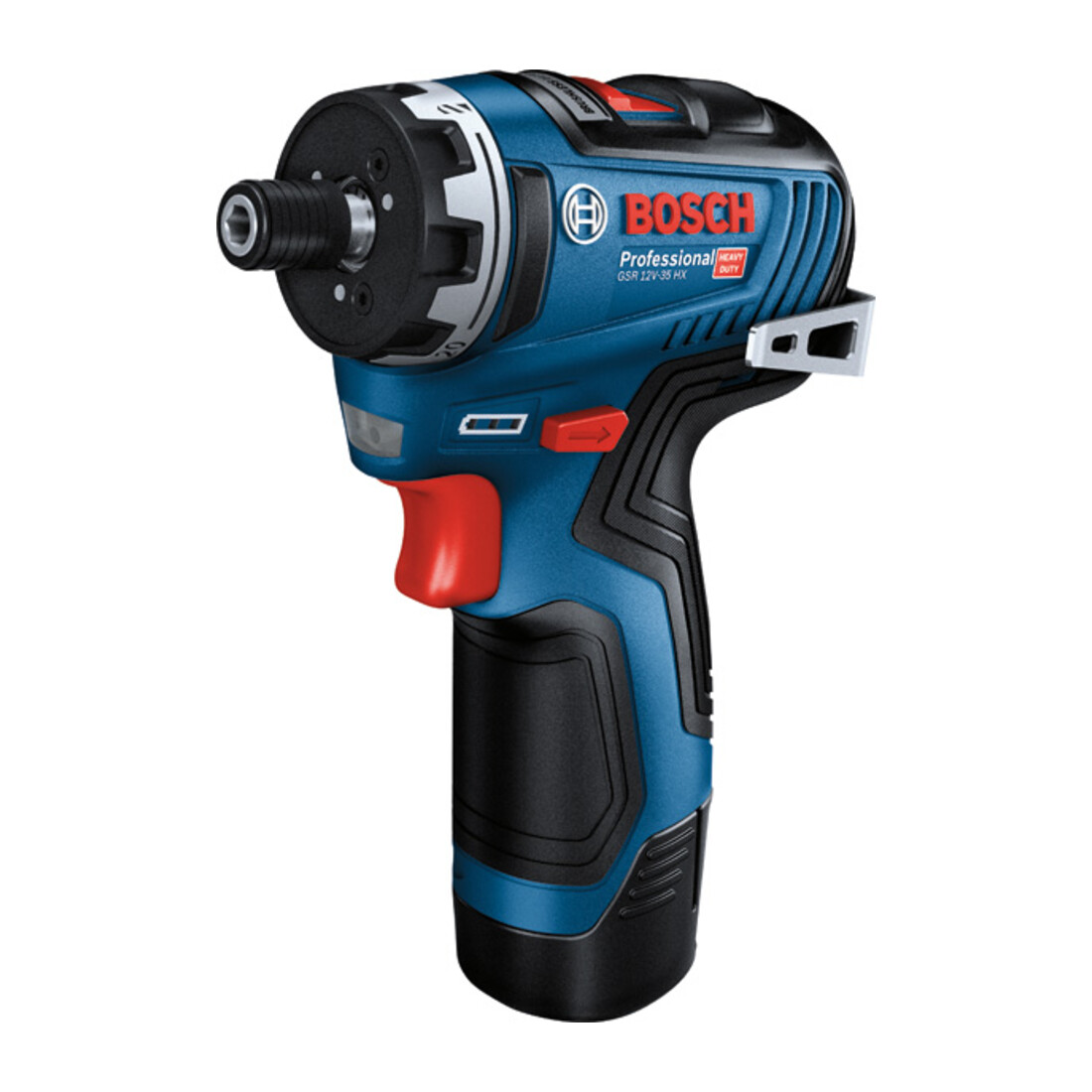 Bosch Akku-Schrauber GSR 12V-35 HX: 2 x Akku GBA 12V 3.0Ah