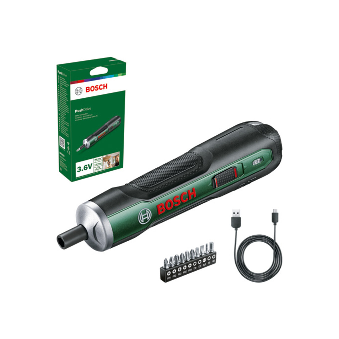 Bosch Akku-Schrauber PushDrive