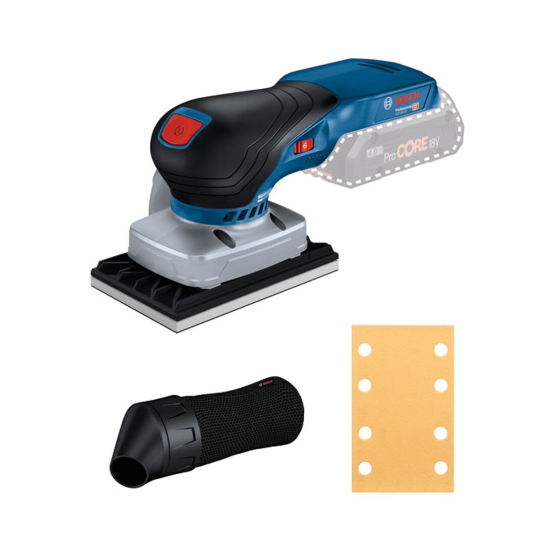 Bosch Akku-Schwingschleifer GSS 18V-13 (solo