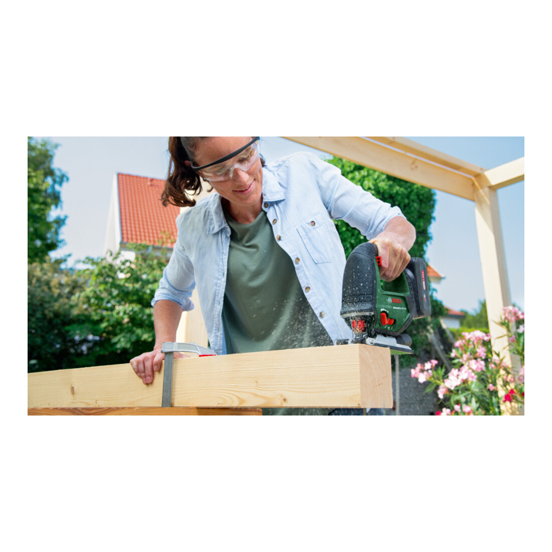 Bosch Akku-Stichsäge AdvancedSaw 18V-140, 1 x Akku PBA 18V 2.0Ah – Bild 3