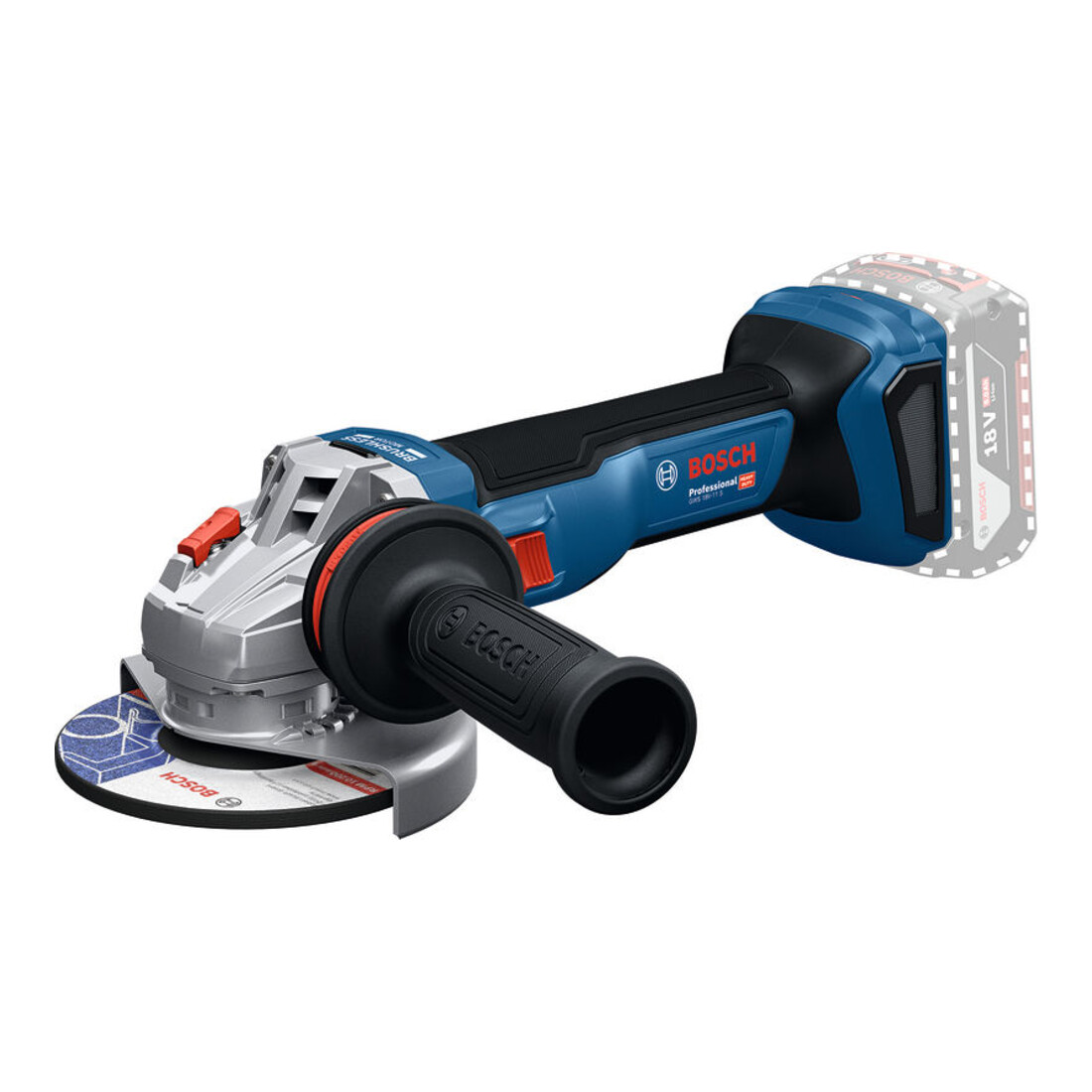 Bosch Akku-Winkelschleifer GWS 18V-11 S – Bild 2