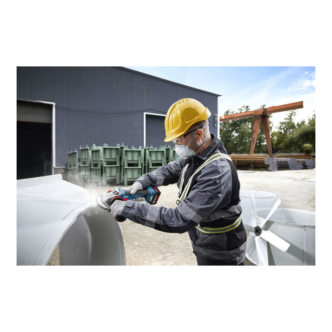 Bosch Akku-Winkelschleifer GWS 18V-11 S – Bild 4