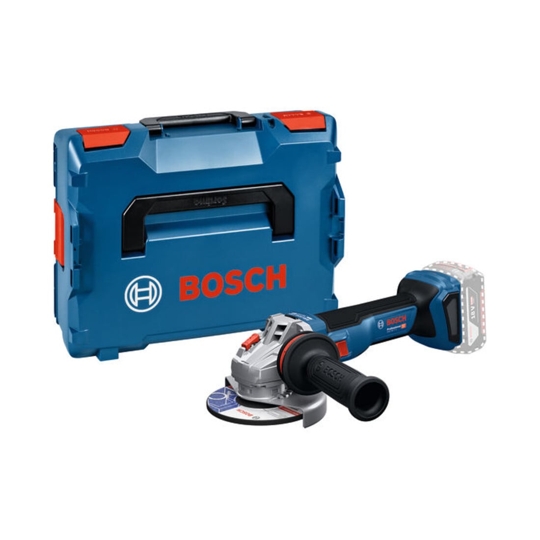 Bosch Akku-Winkelschleifer GWS 18V-11 S in L-BOXX 136