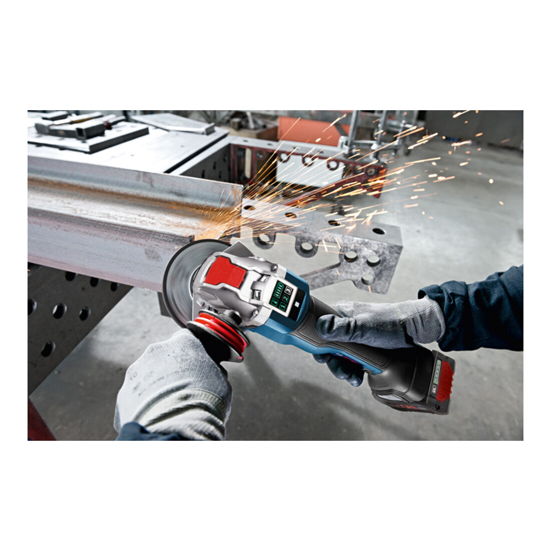 Bosch Akku-Winkelschleifer GWX 18V-10 PSC SOLO – Bild 2