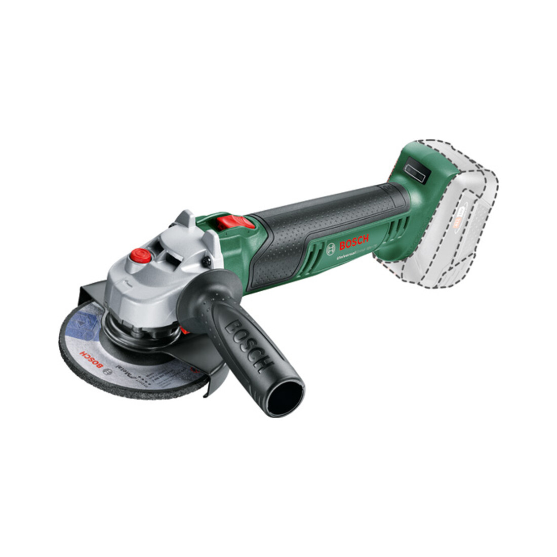 Bosch Akku-Winkelschleifer UniversalGrind 18V-75 ohne Akku