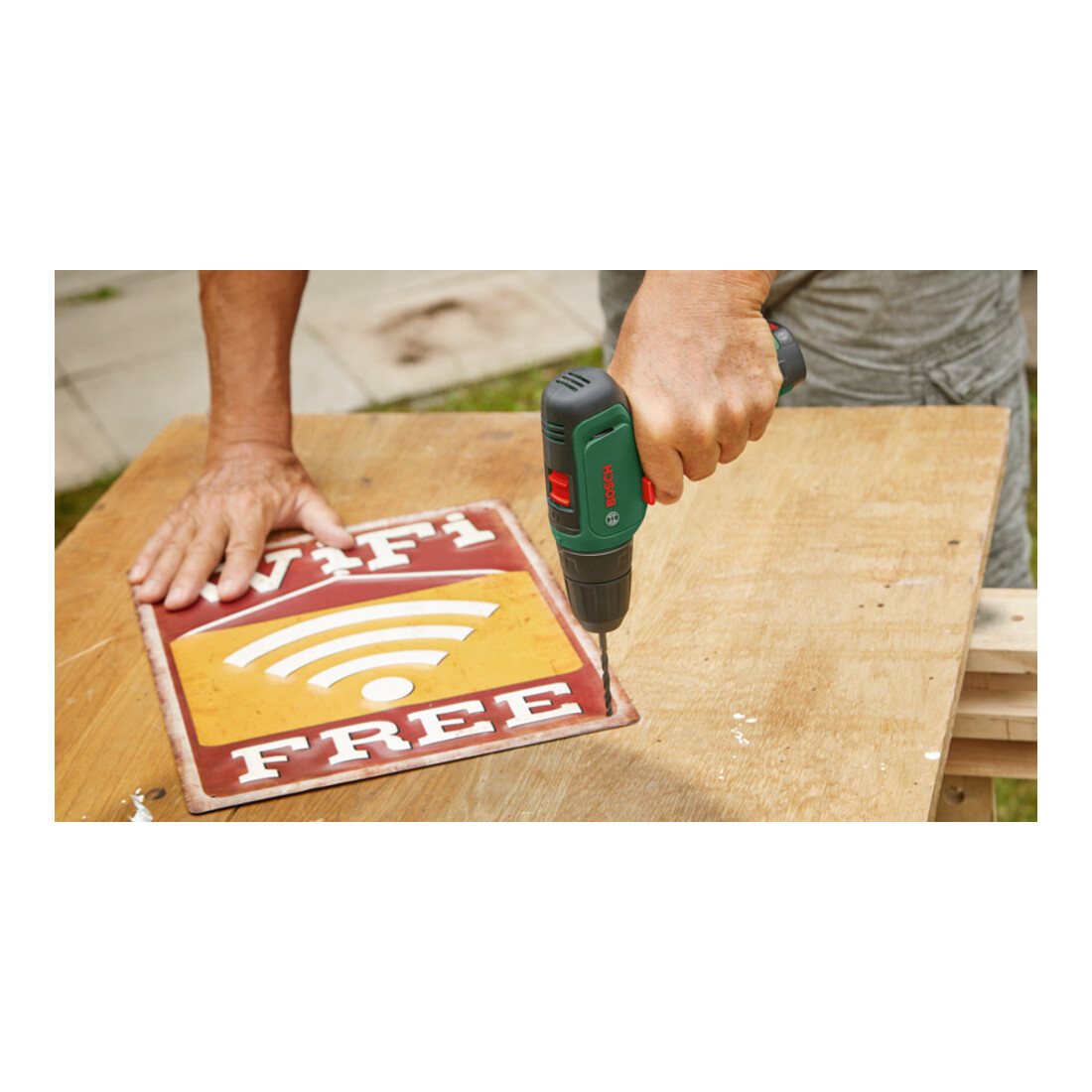 Bosch Akku-Zweigang-Bohrschrauber EasyDrill 1200 mit 2x Akkupack PBA 12V 1.5Ah O-A – Bild 2