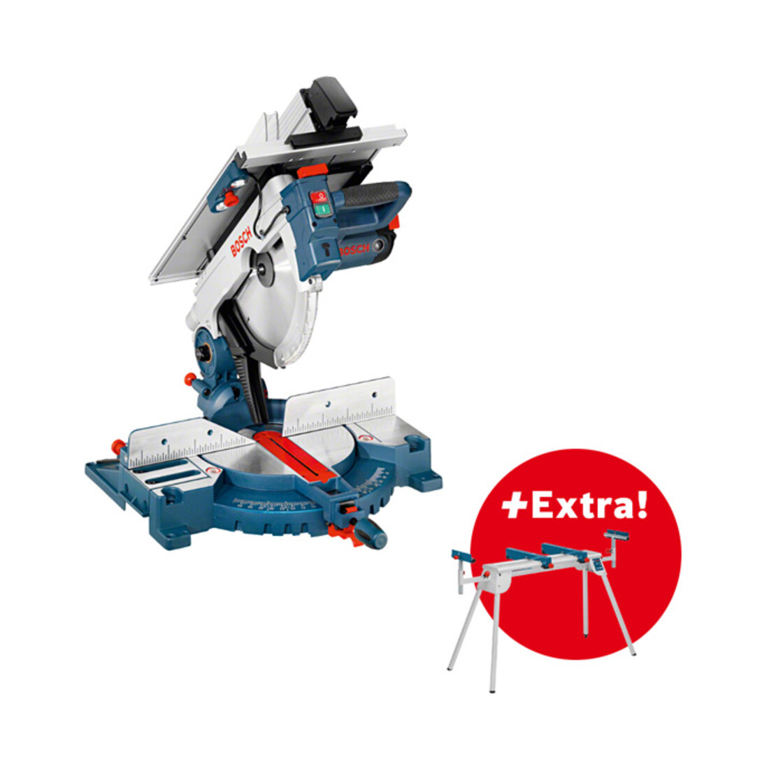 Bosch Kombinationssäge GTM 12 JL mit Arbeitstisch GTA 2600 in Karton