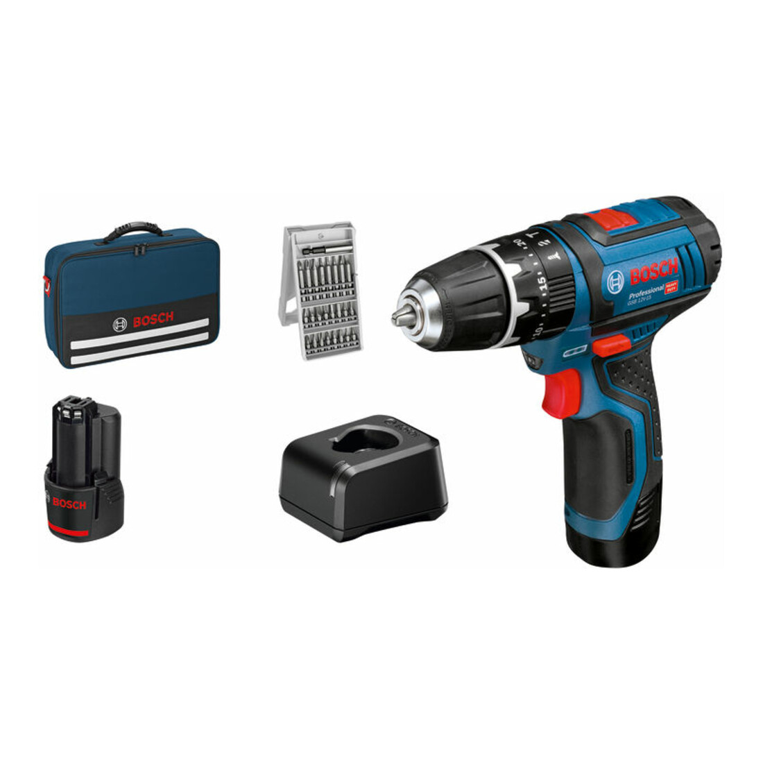 Bosch Power Tools Akku-Schlagbohrschrauber 12 V