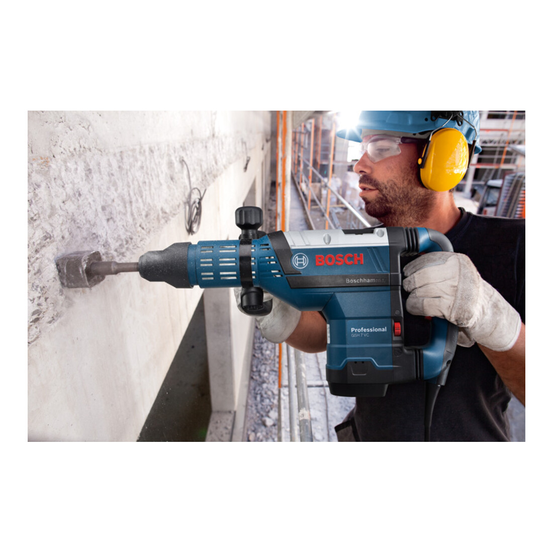 Bosch Schlaghammer mit SDS-max GSH 7 VC – Bild 2