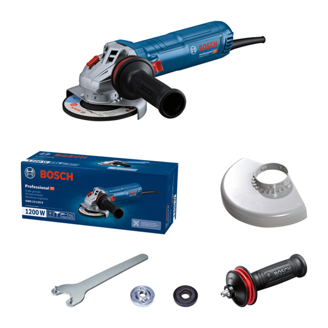 Bosch Winkelschleifer GWS 12-125 S
