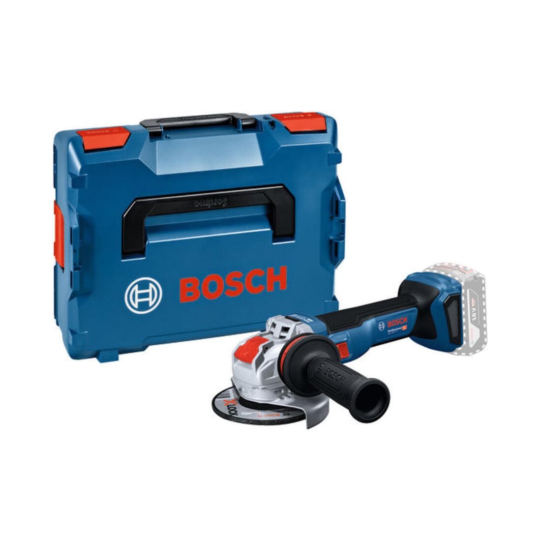 Bosch Winkelschleifer mit X-LOCK GWX 18V-11 S in L-BOXX (solo; L)