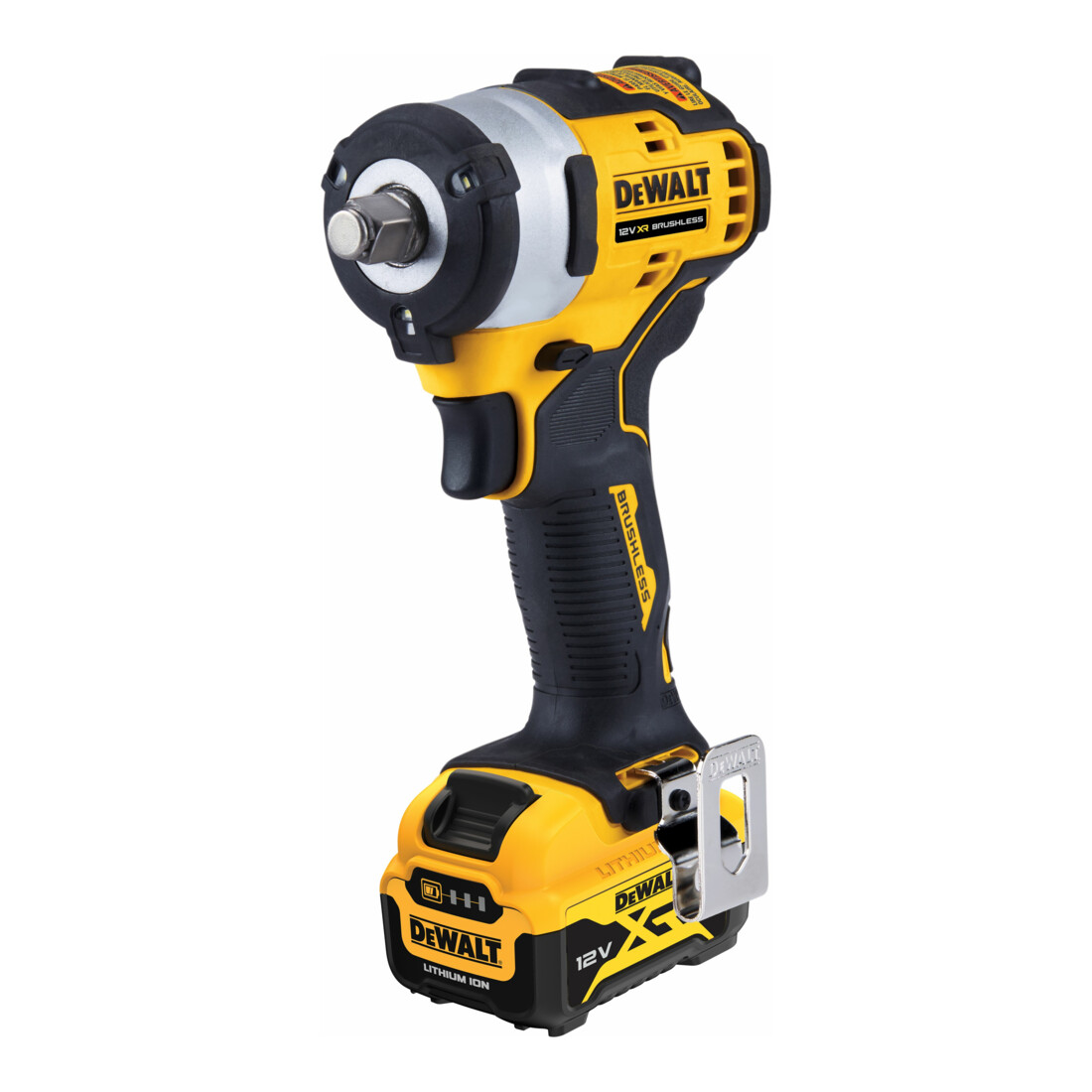 DEWALT 12 Volt / 5 Ah Akku-Schlagschrauber (1/2') mit 340 Nm DCF901P2-QW