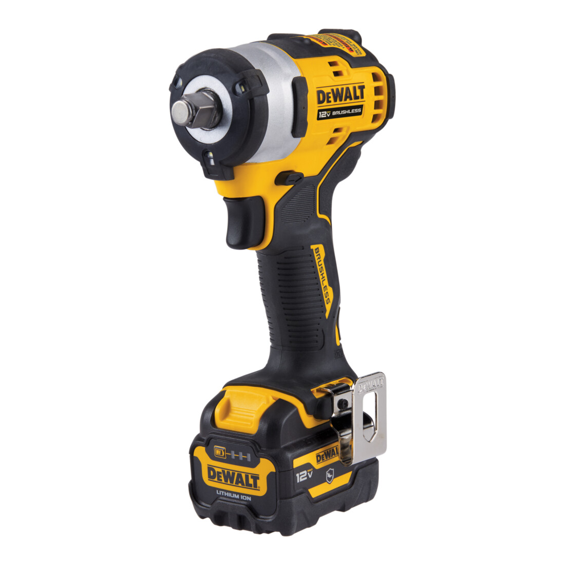 DEWALT 12 Volt / 5 Ah Akku-Schlagschrauber (1/2') mit 340 Nm