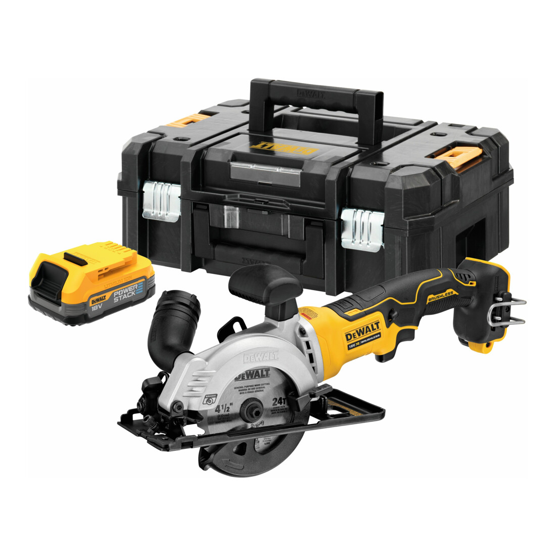 DEWALT Akku-Handkreissäge 18V in kompakter Bauform
