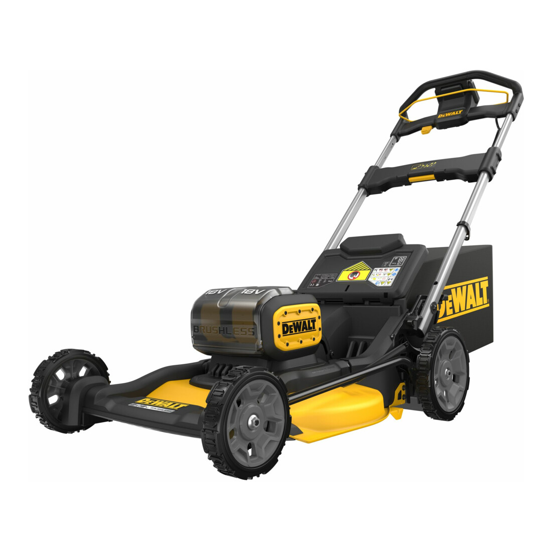 DEWALT Akku-Rasenmaeher, 53 cm, 2x18 Volt – Bild 4