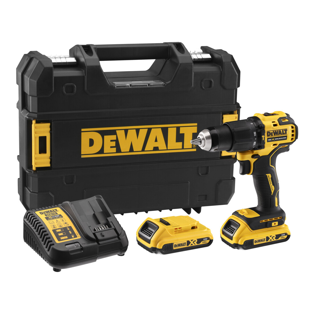 DEWALT Akku-Schlagbohrschrauber DCD709D2T-QW