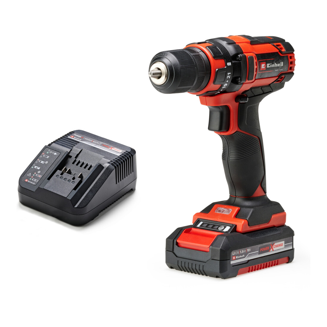 Einhell Akku-Bohrschrauber TC-CD 18/35 Li (1x1