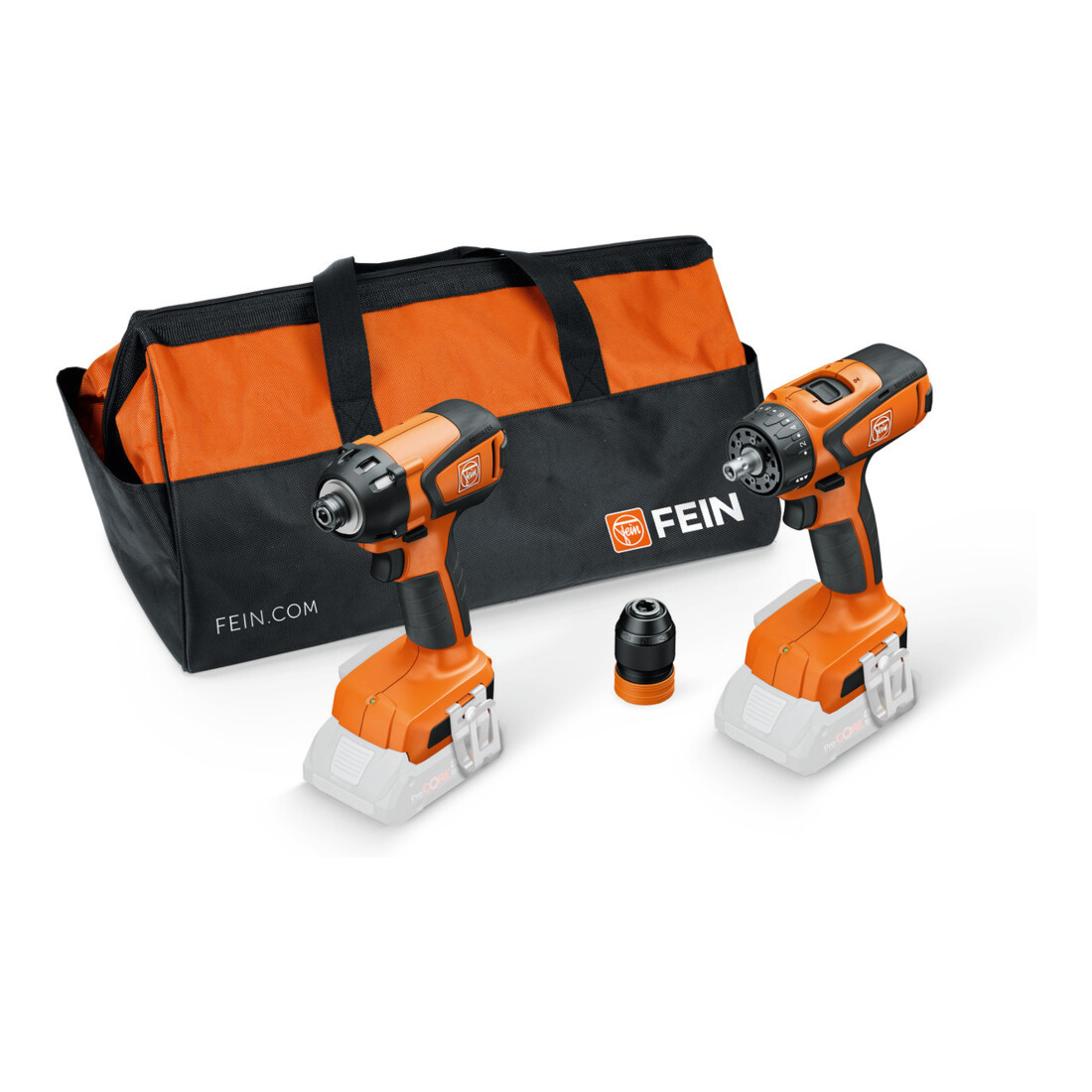 FEIN Vorteils-Combo Akku: Akku-Schlagschrauber ASCD 18-200 W4 & Akku-Bohrschrauber ASCM 18 QSW AS