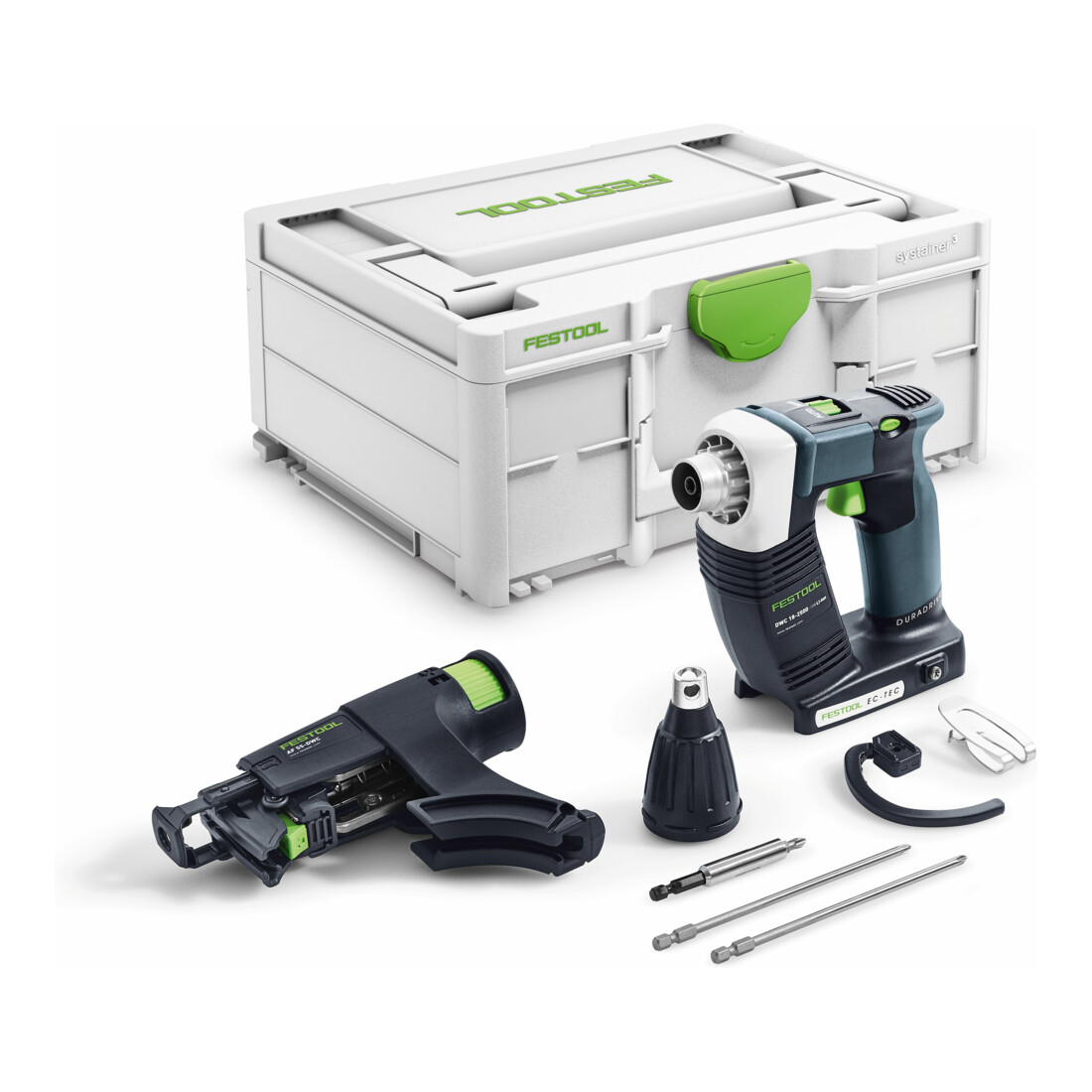 Festool Akku-Bauschrauber DWC 18-2500 Basic DURADRIVE