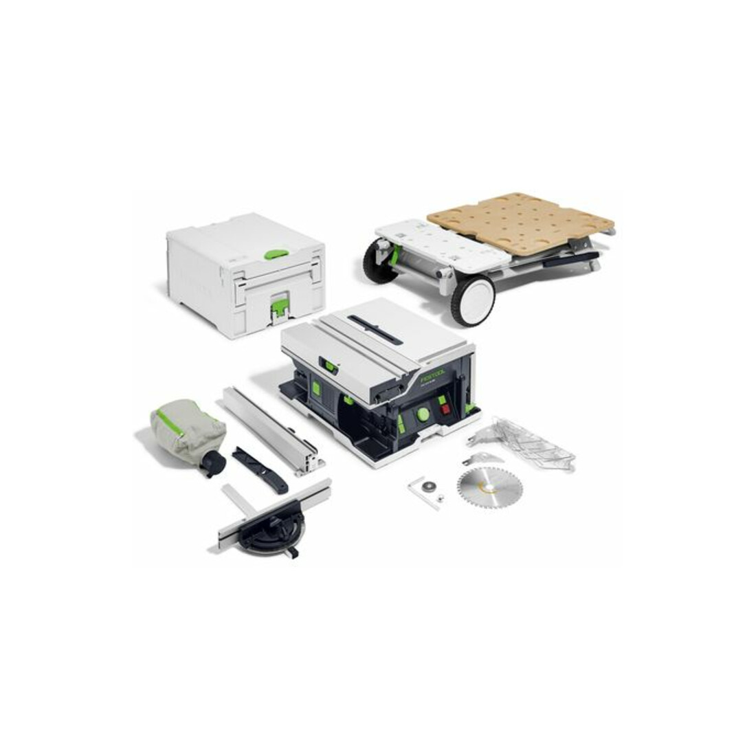 Festool Akku-Tischkreissäge CSC SYS 50 EBI-Basic-Set