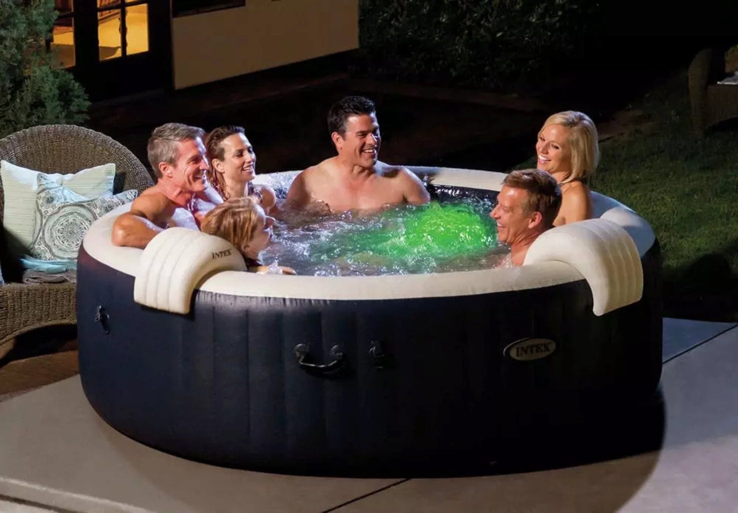 PureSpa Bubble Massage Set Navy Blue - Groß, 1 Stk. – Bild 4