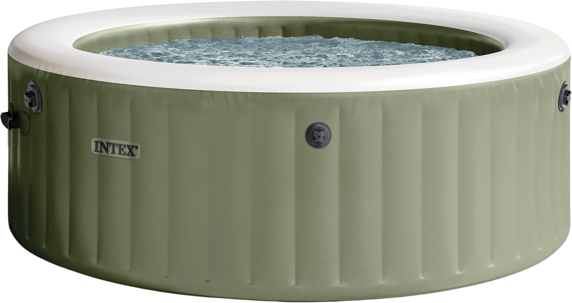 Whirlpool PureSPA Bubble Massage Olive Green Ø 196 x 71 cm - 4 Personen