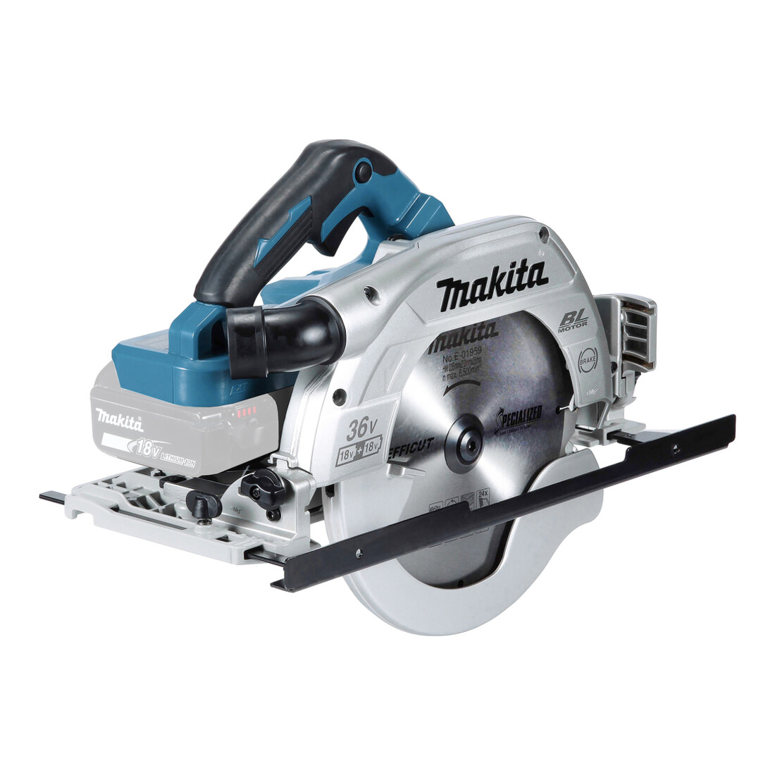 Makita Akku-Handkreissäge 85mm 2x18V DHS900ZU – Bild 3