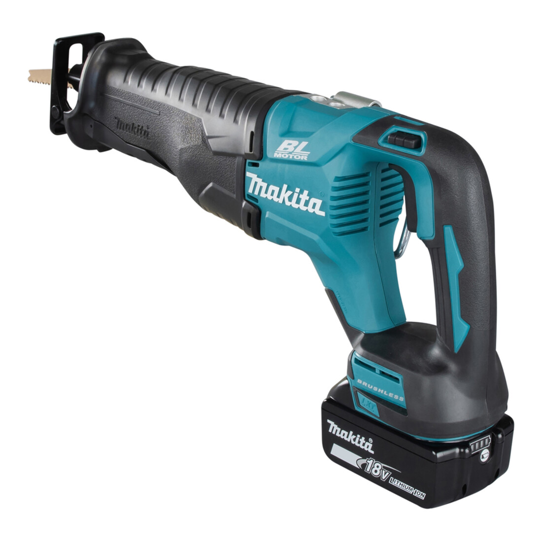 Makita Akku-Reciprosäge 18 V 5 Ah DJR187RT – Bild 3