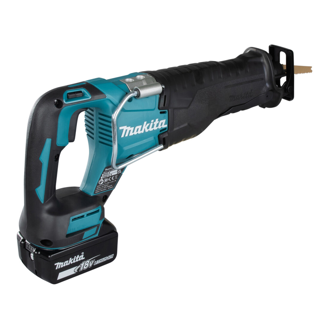 Makita Akku-Reciprosäge 18 V 5 Ah DJR187RT – Bild 5