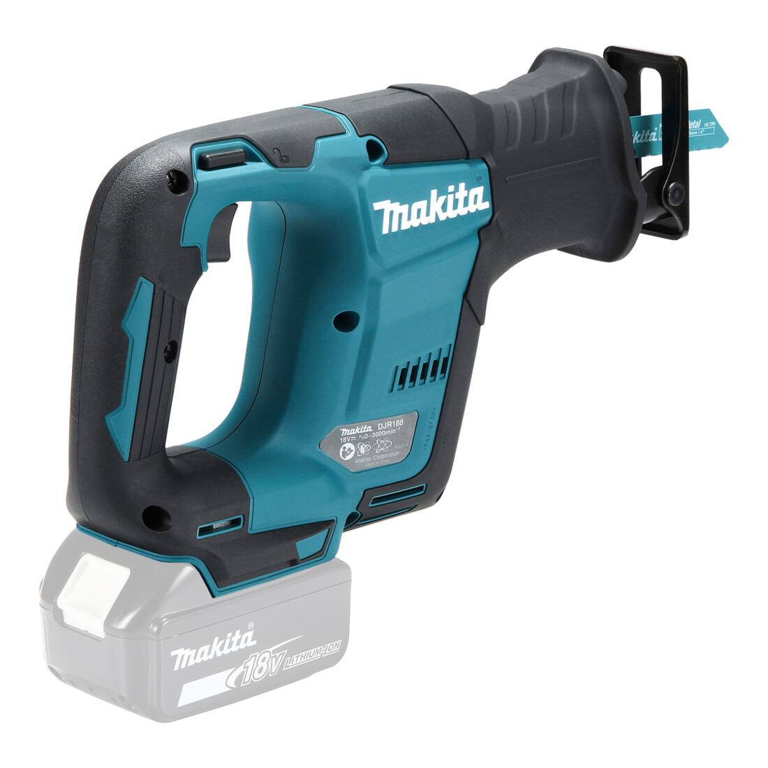 Makita Akku-Reciprosäge DJR188Z – Bild 5
