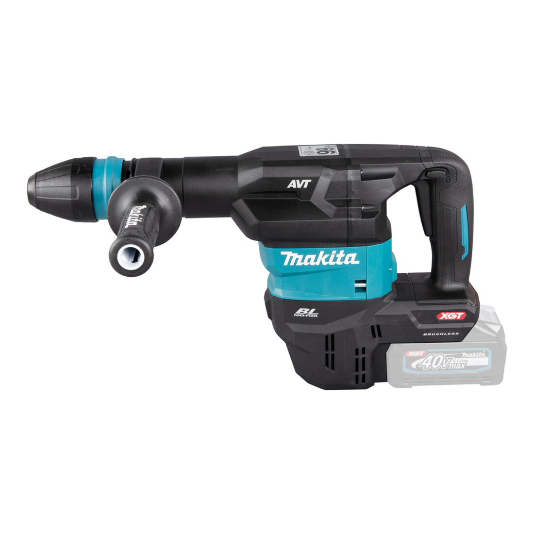 Makita Akku-Stemmhammer 40V HM001GZ02 – Bild 2