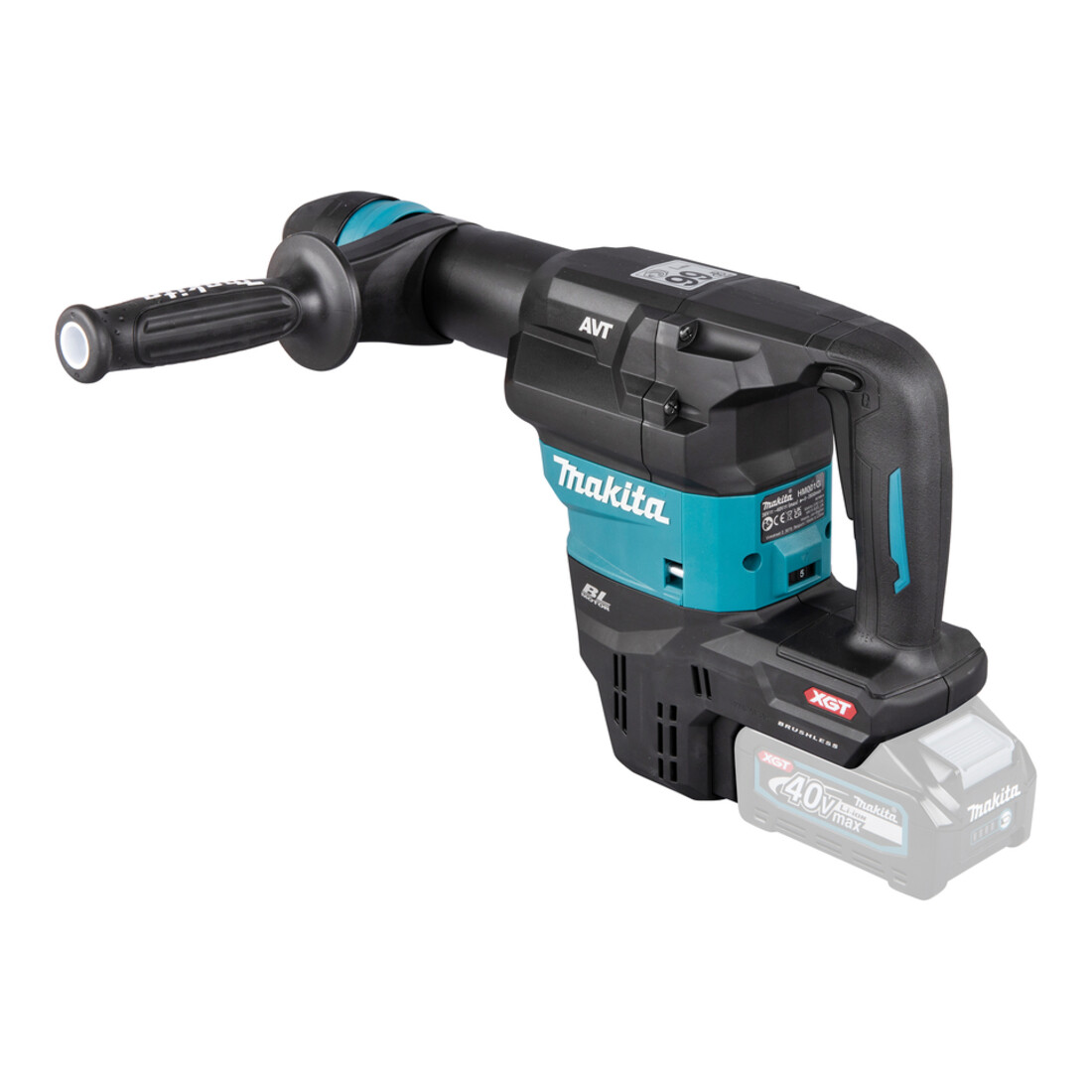Makita Akku-Stemmhammer 40V HM001GZ02 – Bild 3
