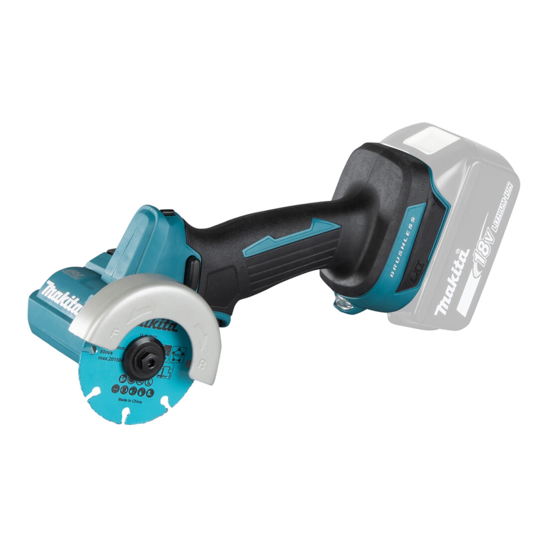 Makita Akku-Winkelschleifer 18V