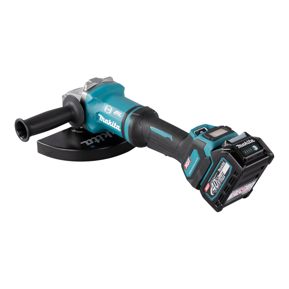 Makita Akku-Winkelschleifer 40V GA038GT201 – Bild 3