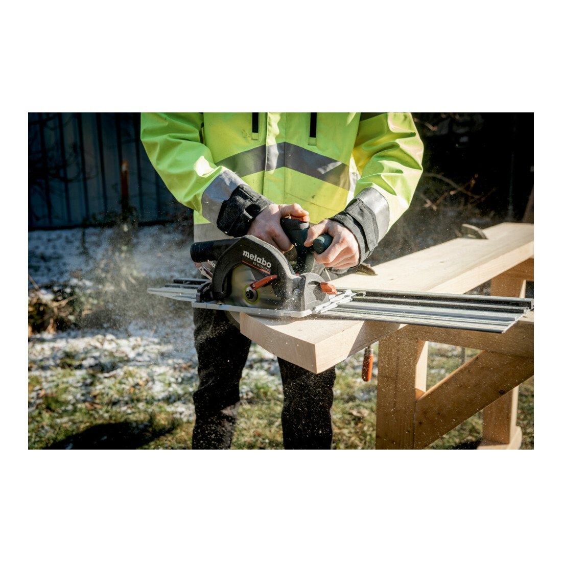 Metabo Akku-Handkreissäge KS 18 LTX 57 BL (611857850) Karton – Bild 2