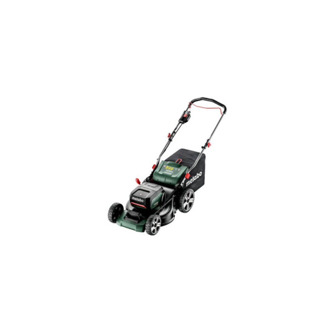 Metabo Akku-Rasenmäher RM 36-18 LTX BL 46 Karton; 18V 2x5.2Ah Li-Power + ASC 145 Duo