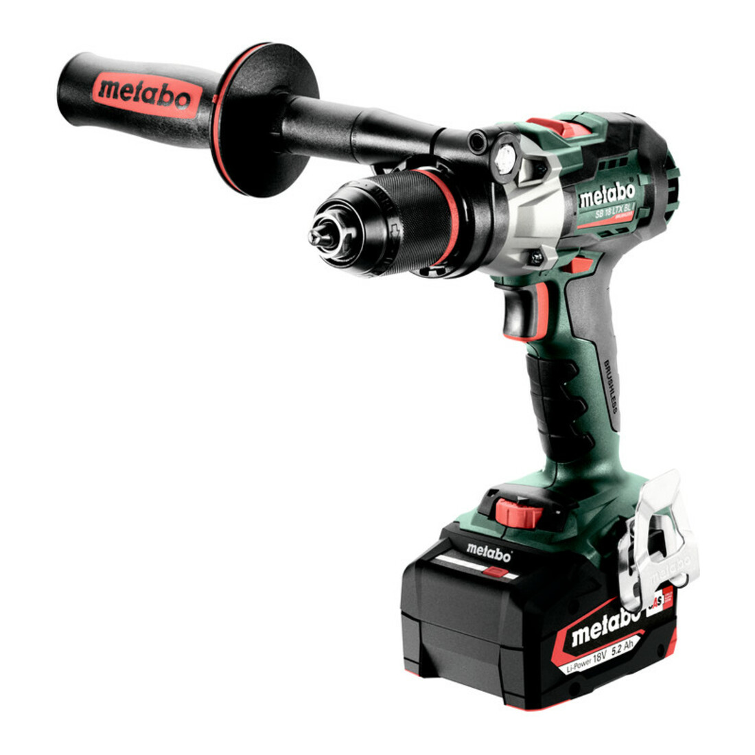 Metabo Akku-Schlagbohrschrauber SB 18 LTX BL I metaBOX 145 L; 18V 2x5.2Ah Li-Power + ASC 55