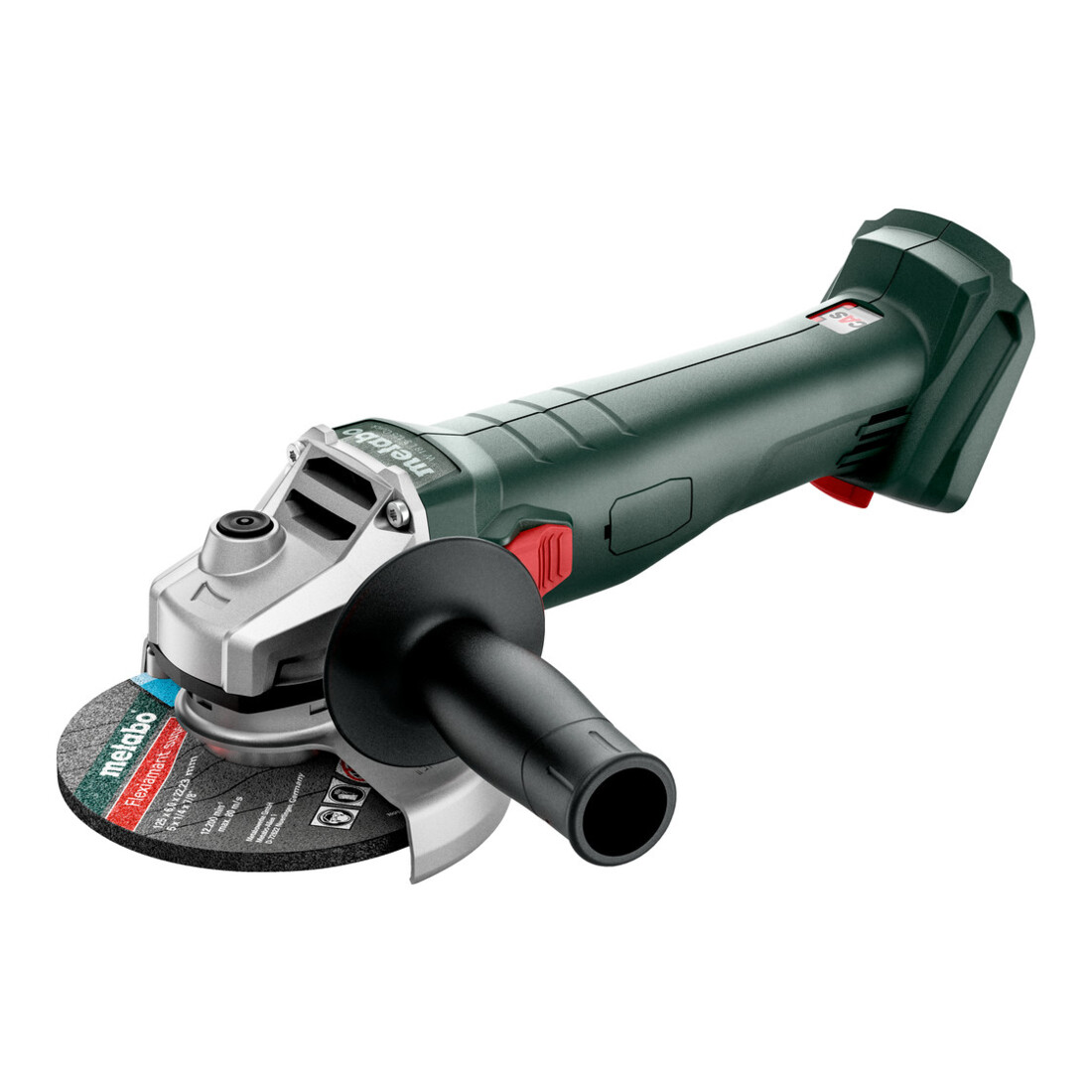 Metabo Akku-Winkelschleifer W 18 L 9-125 Quick mit Schnellspannmutter; metaBOX 165 L
