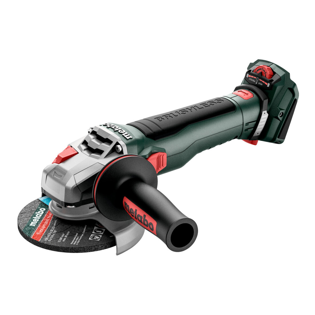 Metabo Akku-Winkelschleifer WVB 18 LT BL 11-125 Quick mit Bremse