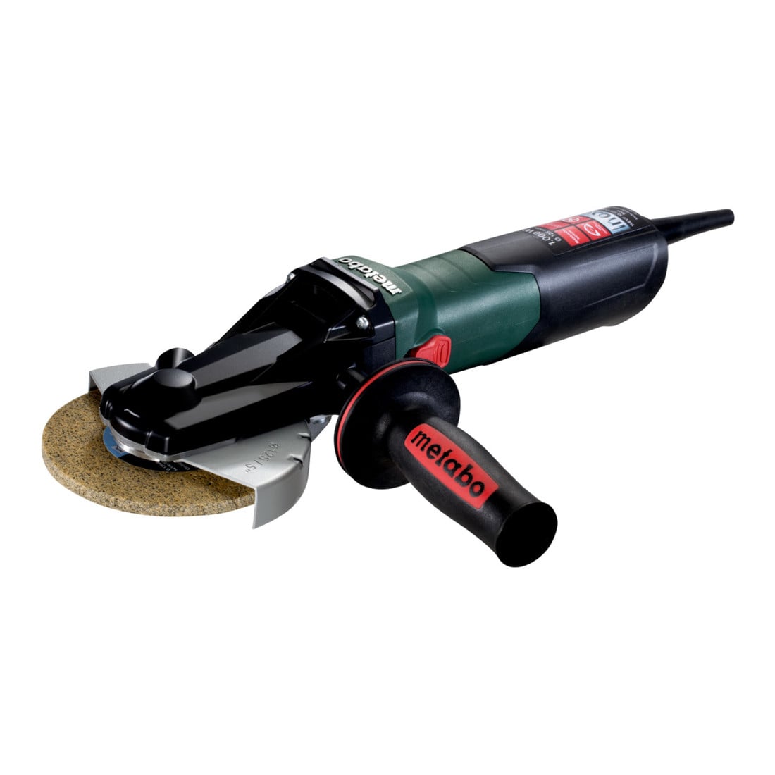 Metabo Flachkopf-Winkelschleifer WEVF 10-125 Quick Inox Karton