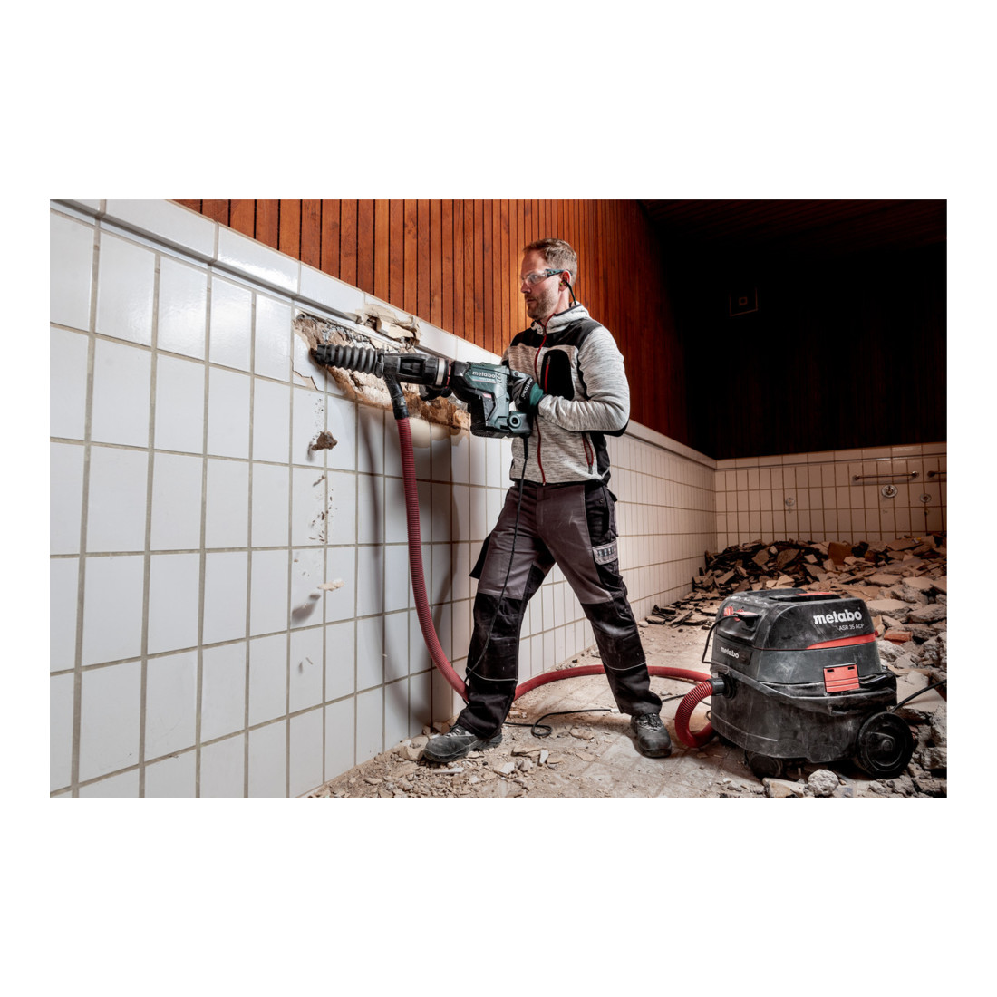 Metabo Kombihammer KHEV 5-40 BL Kunststoffkoffer – Bild 3